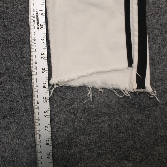 NWOT MOTHER Insider Crop Step Fray Whipping the Racer Size 29 RARE - Picture 7 of 13